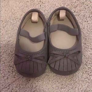 NWOT Gray Baby Shoes